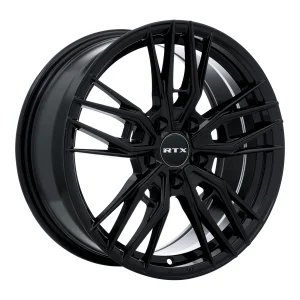 RTX Wheels – Scepter – Black – 18″x8″ 40mm – All weather Wheels – 083046